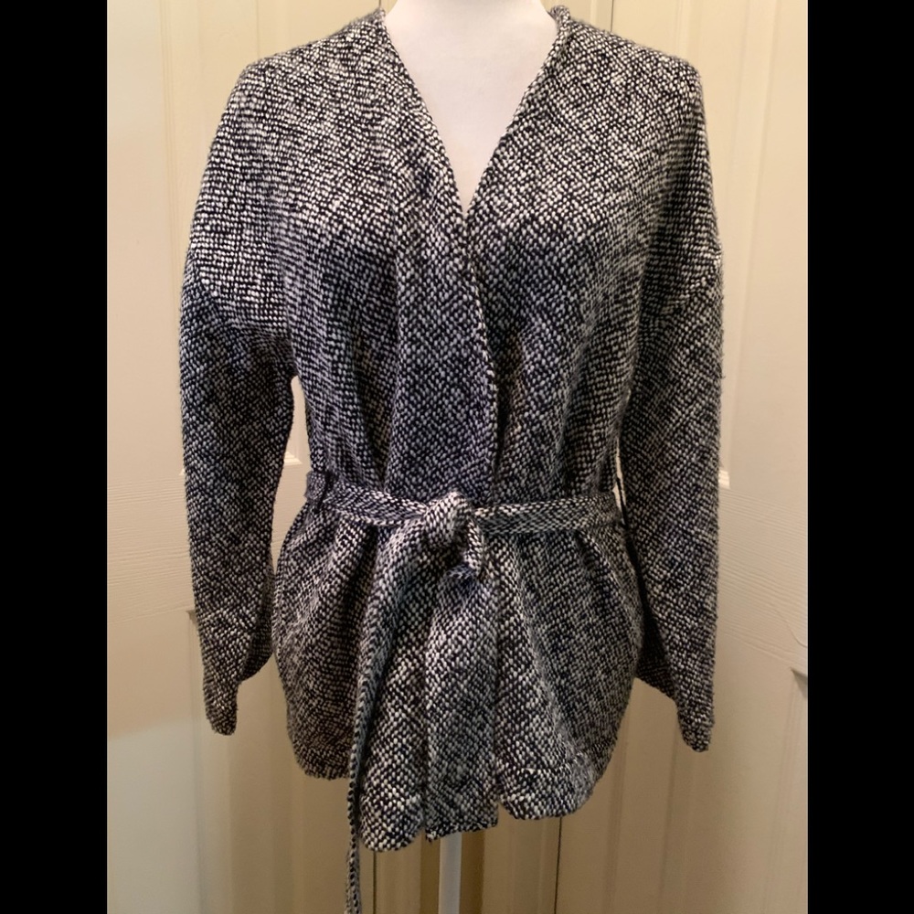 NWT! Eileen Fischer Peruvian Belted Cardigan